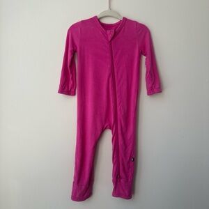 Kyte BABY Raspberry Zip Romper